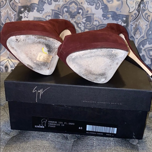 Giuseppe Zanotti Sharon 105 Peep Toe Pump - Picture 8 of 11